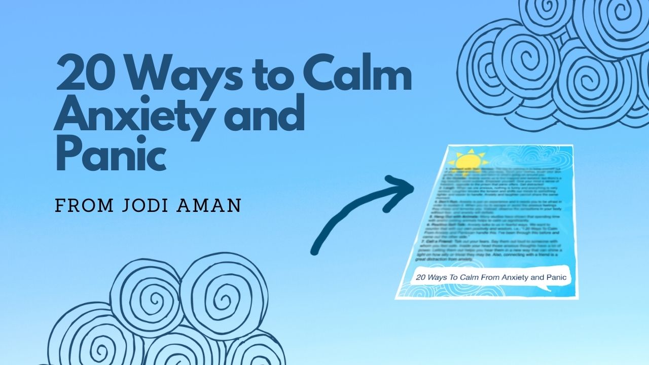 20 Ways to Calm Anxiety and Panic PDF